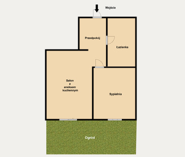 2-pok. 41 m2*ul. Głowackiego*Ogród*Klima - Фото 2