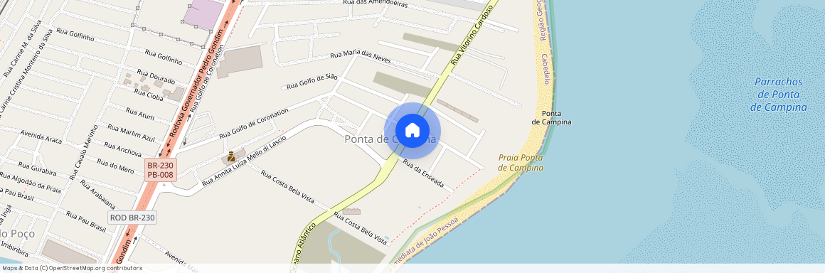 Rua Vitorino Cardoso, 81, Ponta de Campina, Cabedelo, Paraíba, 58101510