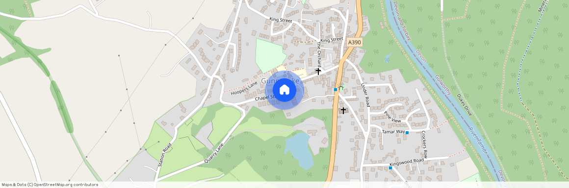 Chapel Street, Gunnislake, Cornwall