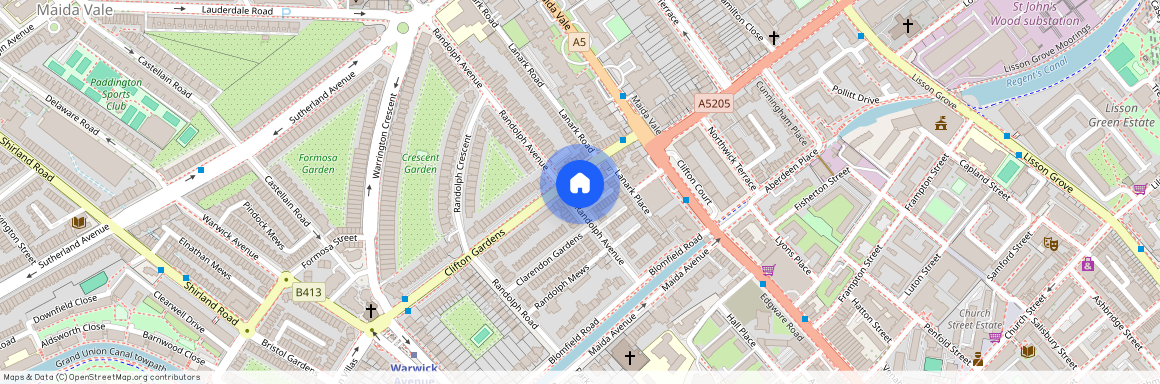 Randolph Avenue, Maida Vale, London, W9