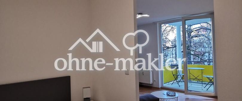 Schöne möblierte 1,5-Zimmer-Wohnung mit Balkon und Küche in gefragter Lage - Foto 1