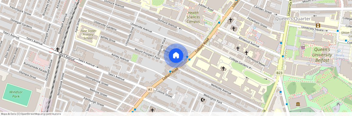 Room 1, 2 Belgravia Avenue, Belfast, BT9 7BJ