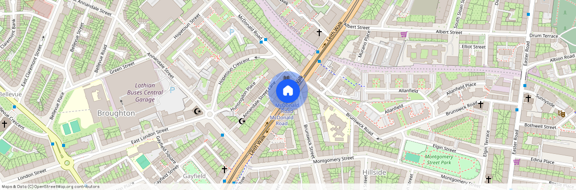 Brunswick Road, Flat 4, Leith Walk, Edinburgh, EH7