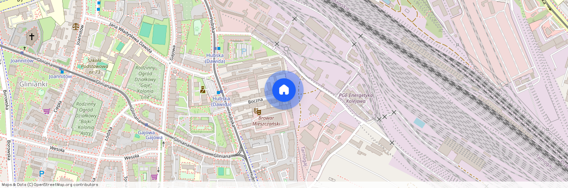 ul. Boczna, Huby, Krzyki, Wrocław, dolnośląskie