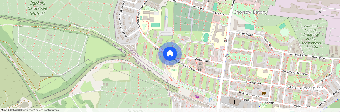 ul. ks. Józefa Czempiela, Chorzów Batory, Chorzów, śląskie