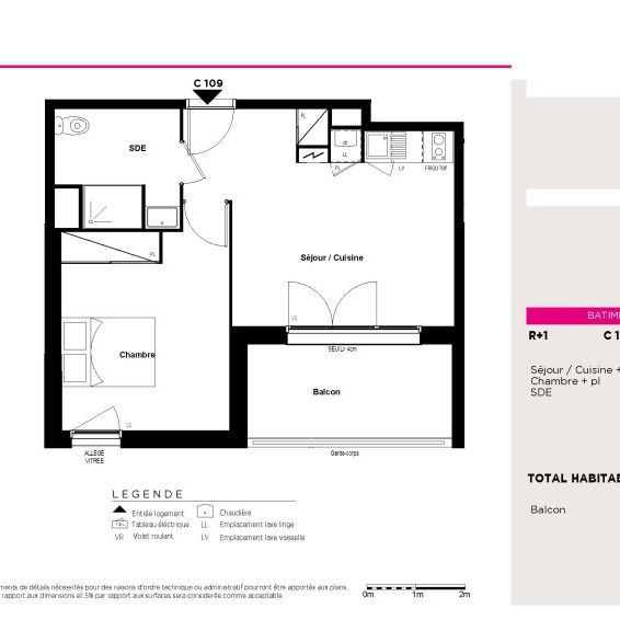 Location Appartement 2 pièces 40m² EAUNES 31600 - Photo 2