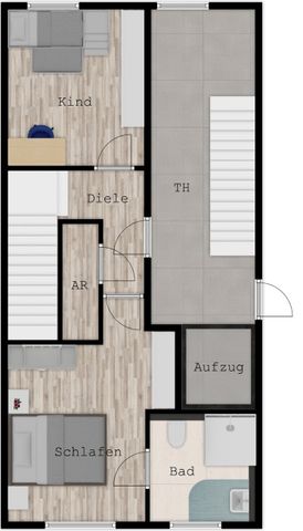 Neubau von 6 barrierearmen Komfort-Mietwohnungen in zentraler Lage von Oberhausen-Mitte - Photo 4