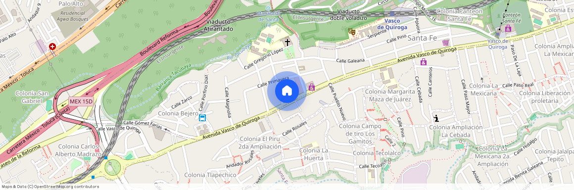Privada de Fresno #0, Colonia Santa Fe, C.P. 01210, Df / Cdmx
