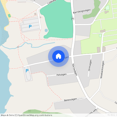 Torpa Strandväg, Varberg