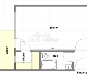 Frisch modernisierte 1-ZKBB mit EBK in F-Bockenheim - Photo 6