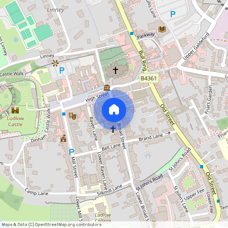 Broad Street, Ludlow, Shropshire, SY8