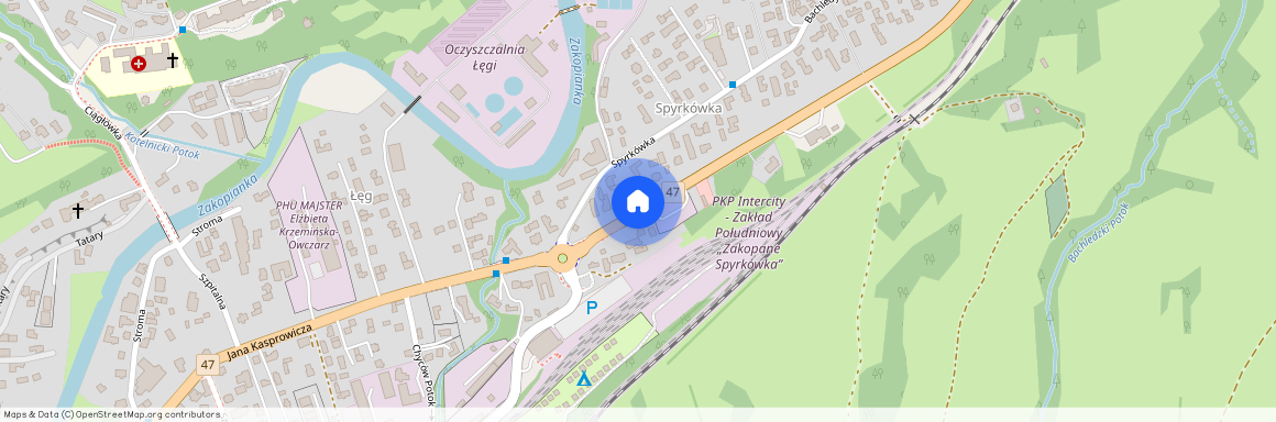 ul. Jana Kasprowicza, Zakopane, tatrzański, małopolskie