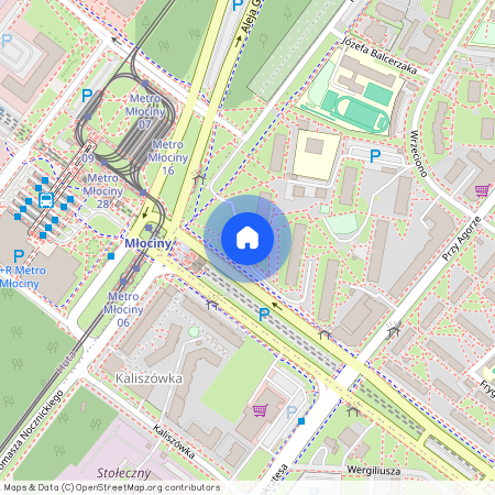 ul. Jana Kasprowicza, Wrzeciono, Bielany, Warszawa, mazowieckie