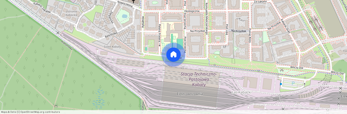 ul. Wilczy Dół, Kabaty, Ursynów, Warszawa, mazowieckie