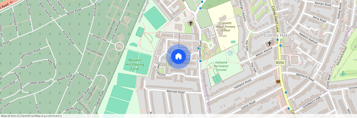 Osier Crescent, Muswell Hill, N10, London