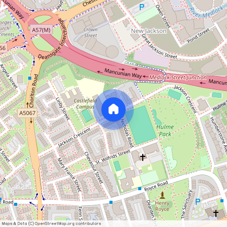 Jackson Crescent, Hulme, Manchester, M15