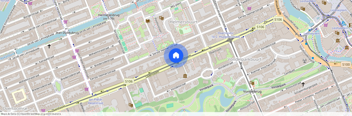Overtoom 204 4B, 1054HX, Amsterdam