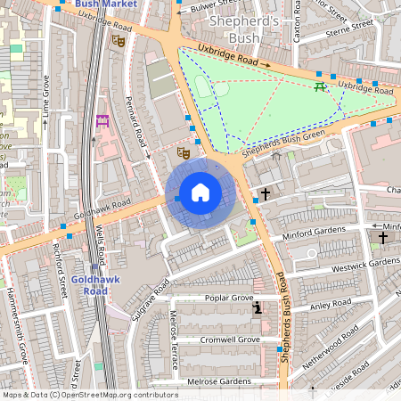 Bamborough Gardens, London W12