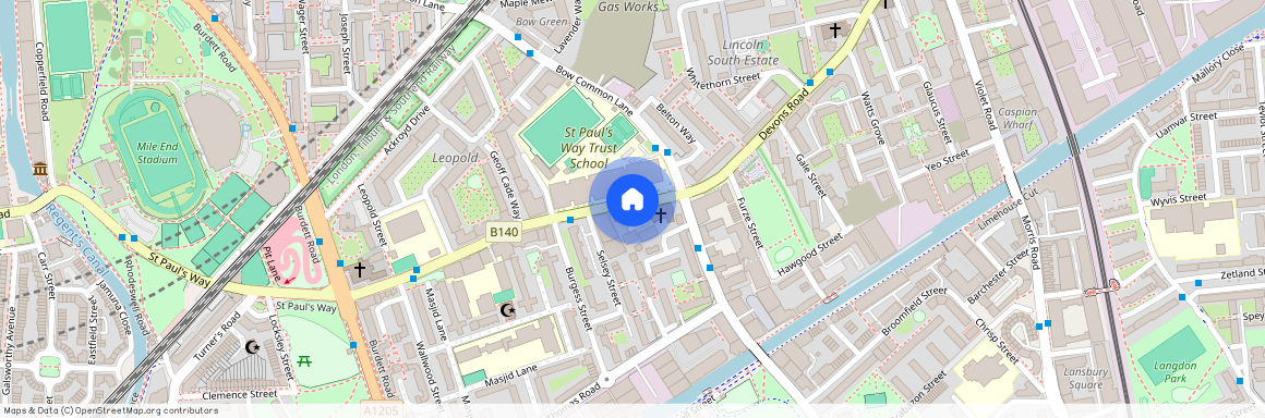 London, St. Pauls Way, E3 4AD