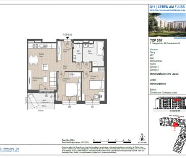 Q11 - Ruhig & zentral: Wohnen zwischen Altstadt & Flusslandschaft - Foto 4