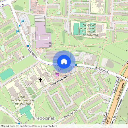 ul. Wyścigowa, Idalin, Radom, mazowieckie