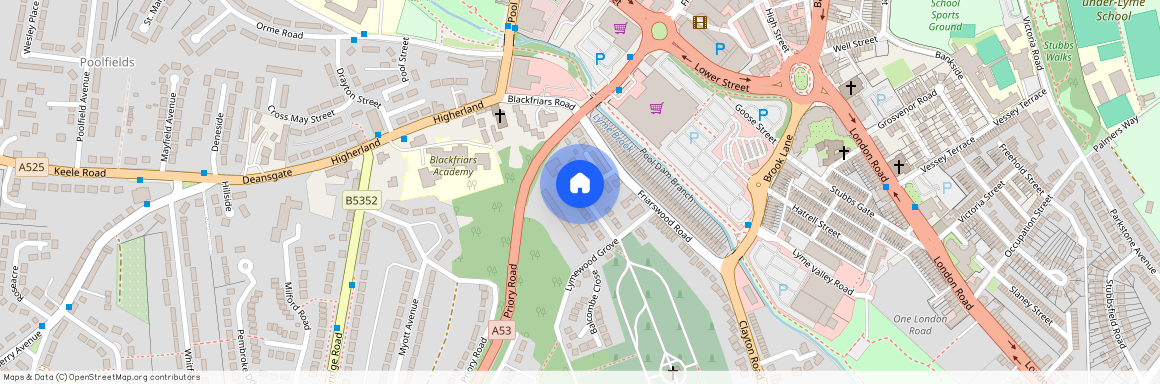 Kingsley Hall, off Limewood Grove, Newcastle, Staffordshire, ST5 2DU