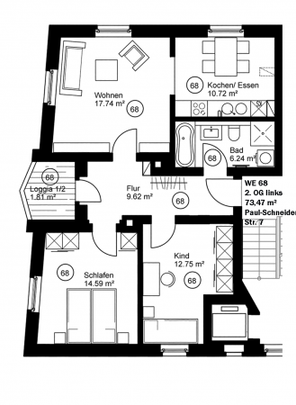 Leipzig, Eutritzsch, Tilia Carré - Paul-Schneider-Straße 07 - Photo 1