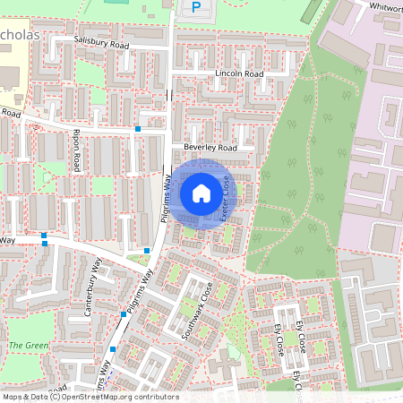 Exeter Close, Stevenage, Hertfordshire