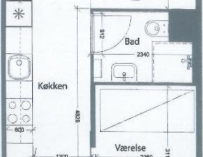 2-værelses studiebolig (Type B) - Photo 1