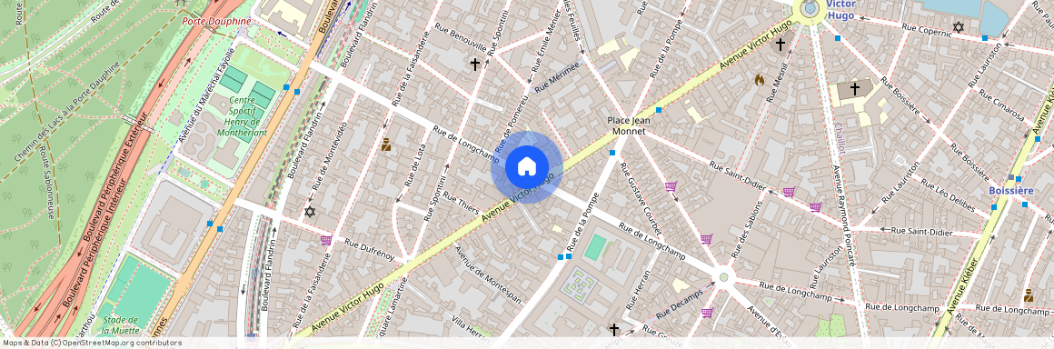 124 Rue de Longchamp, 75116 Paris, France