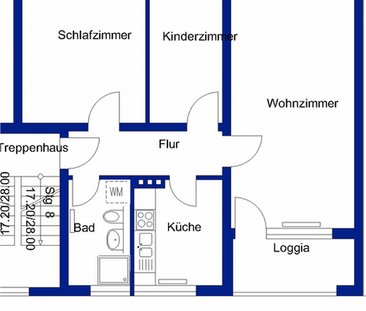 Schönes Wohnen in Detmerode: Mit großem Wohnzimmer und Duschbad - Foto 4