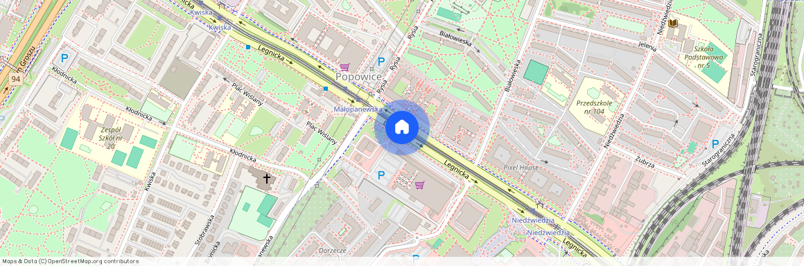 ul. Legnicka, Popowice Południowe, Fabryczna, Wrocław, dolnośląskie