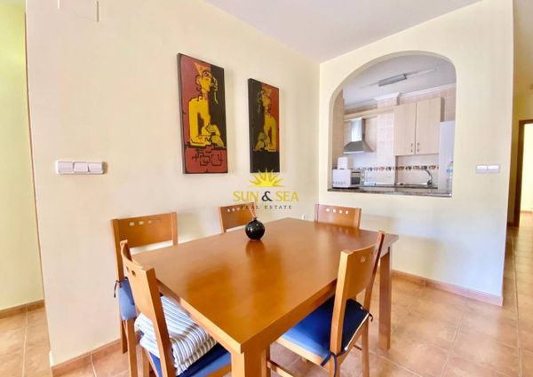 3-BEDROOM APARTMENT FOR RENT IN LOS NAREJOS - MURCIA