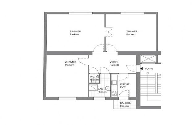 Graz-Lend: Traumhafte 3-Zimmer-Wohnung mit Balkon in den Innenhof! - Foto 1