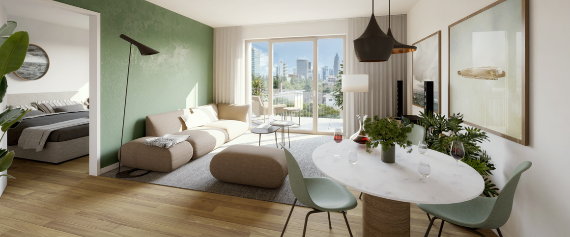 Neubau-Mietwohnung mit Top-Ausstattung und traumhaftem Ambiente - Photo 1