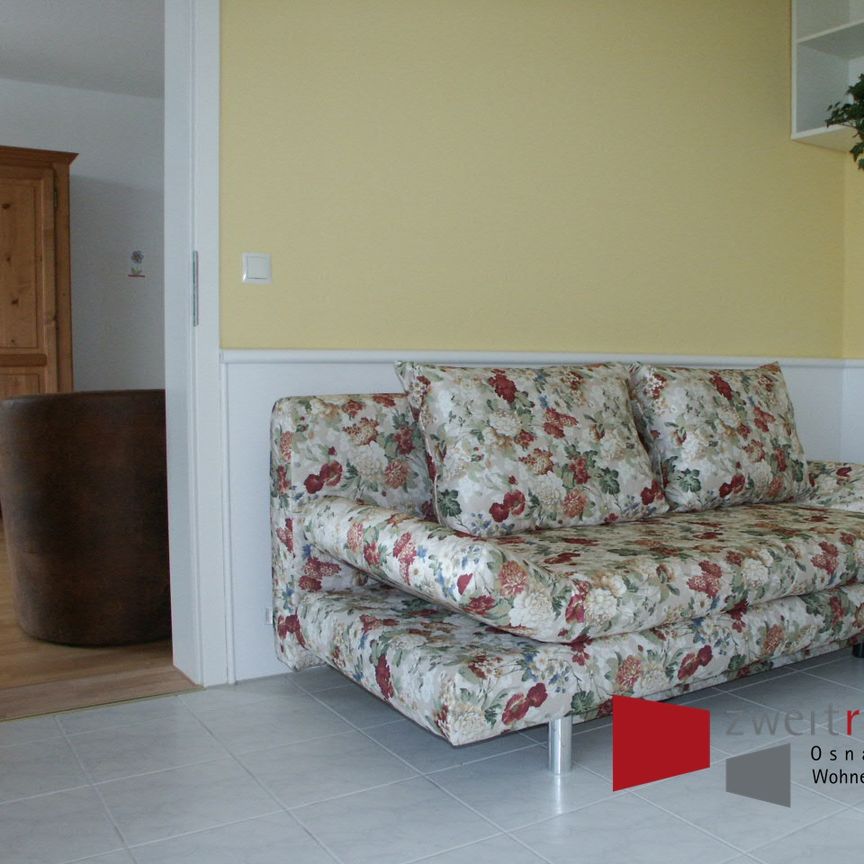 Bad Iburg, komplett eingerichtete 2-Zimmer-Wohnung mit 2 Balkonen. - Photo 1