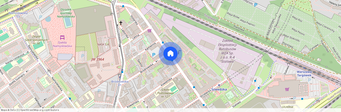 ul. Szwedzka, Nowa Praga, Praga-Północ, Warszawa, mazowieckie