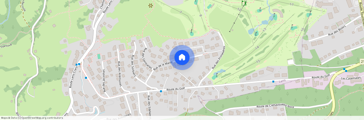 Rue de la Marot, Crans-Montana