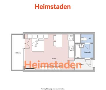 Pronájem bytu 1+kk 28 m² - Photo 1