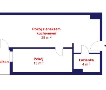 Mieszkanie 2 pok. 48m2 centrum Grodziska Maz. - Фото 2