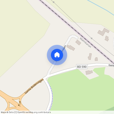 Stationshusvägen, Södra Sunderbyn