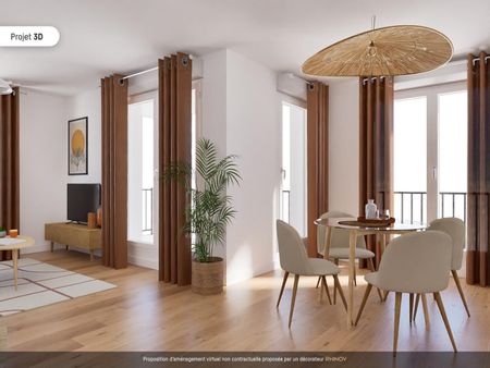 location Appartement T3 DE 64.3m² À BOBIGNY - Photo 4