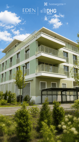 Moderne 3.5-Zimmer-Neubauwohnung im ruhigen Hedingen - Photo 5