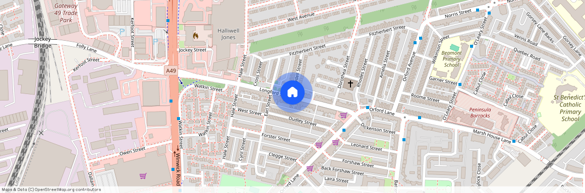 Longford Street, Warrington, WA2