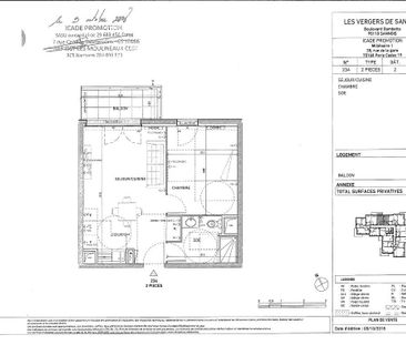 Location appartement 2 pièces, 40.48m², Sannois - Photo 5