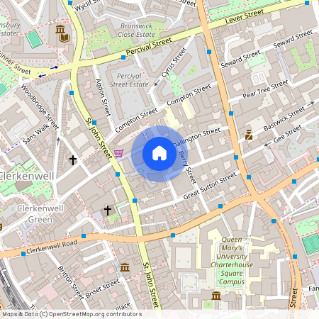 Horse Shoe Court, Clerkenwell, London