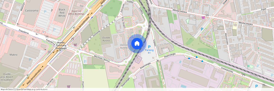 Wschodu Słońca, Raków, Włochy, Warszawa, mazowieckie