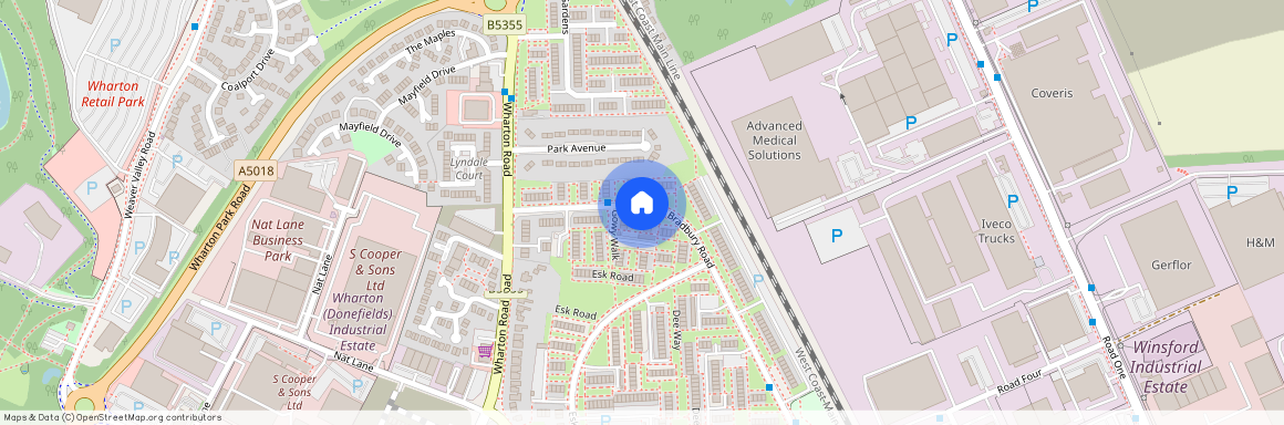 Bradbury Road, Winsford, CW7