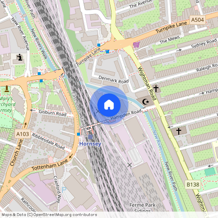 Hampden Road Haringay N8