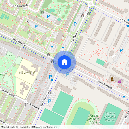 Jana Palacha, Mladá Boleslav - Mladá Boleslav II